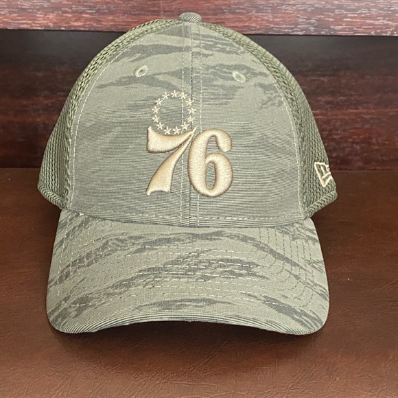 Nba New Era Philadelphia 76ers Camo Hat 